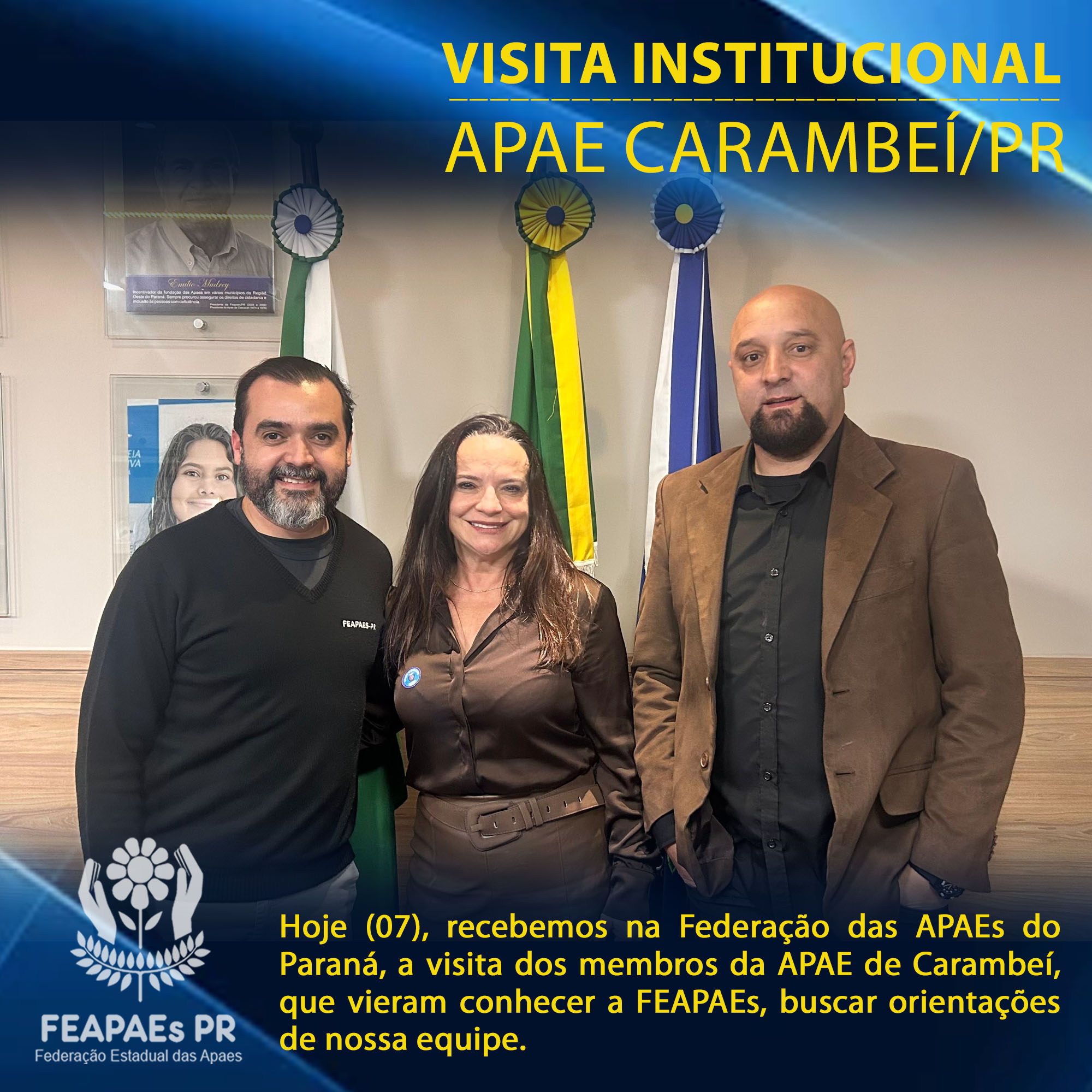 Visita Institucional - APAE de Carambeí